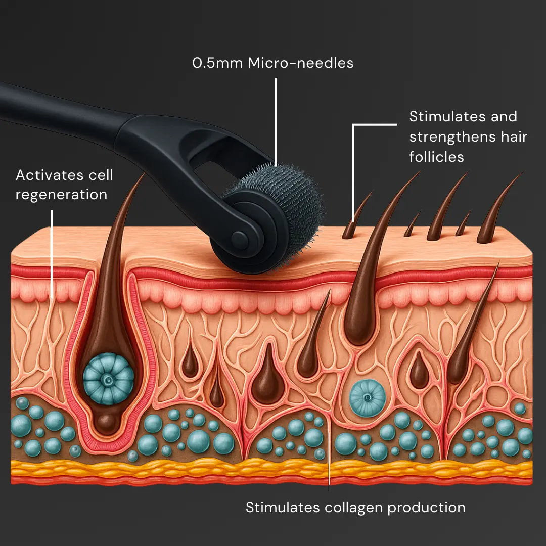 Titanium Hair Growth Roller - Image 3